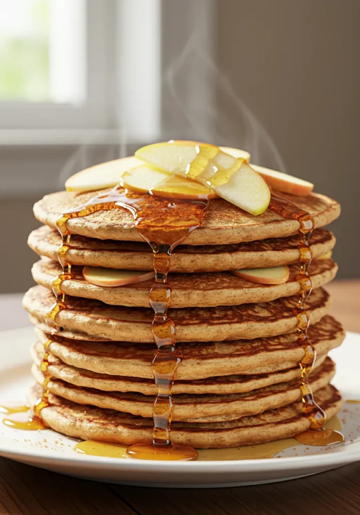 Tasty Apple Cinnamon Pancakes for Cozy Fall Bliss