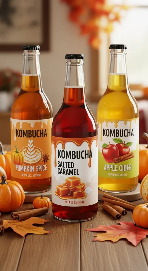 The Best Autumn Kombucha Flavors