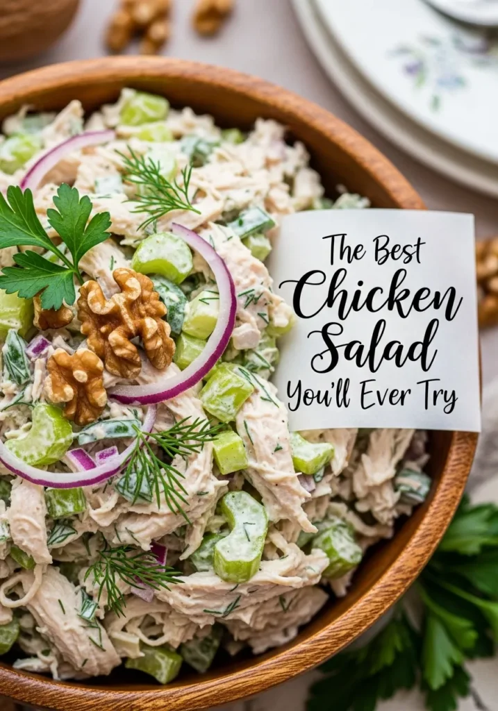 The Best Chicken Salad Recipe