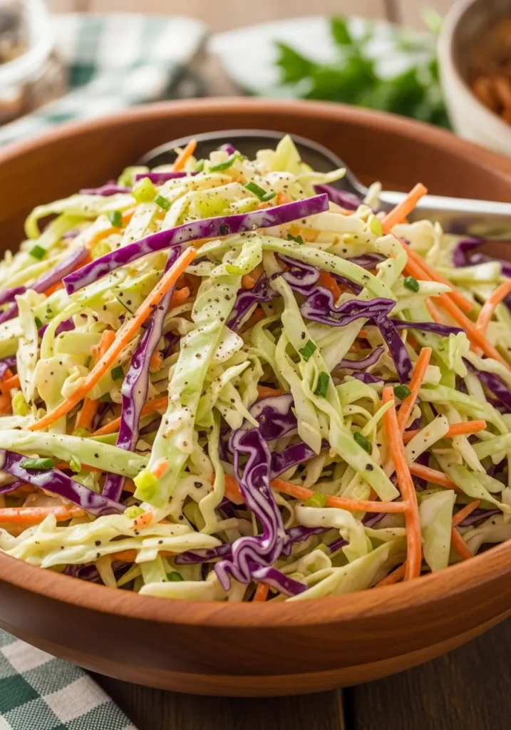 The Best Old-Fashioned Creamy Coleslaw