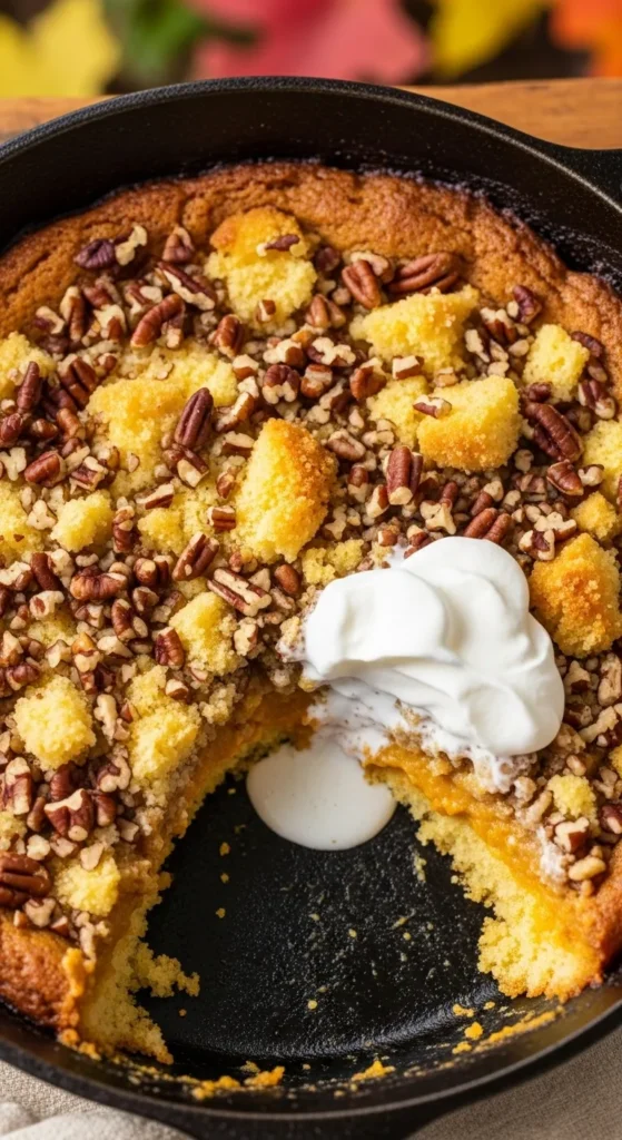The Best Pumpkin Dump Cake