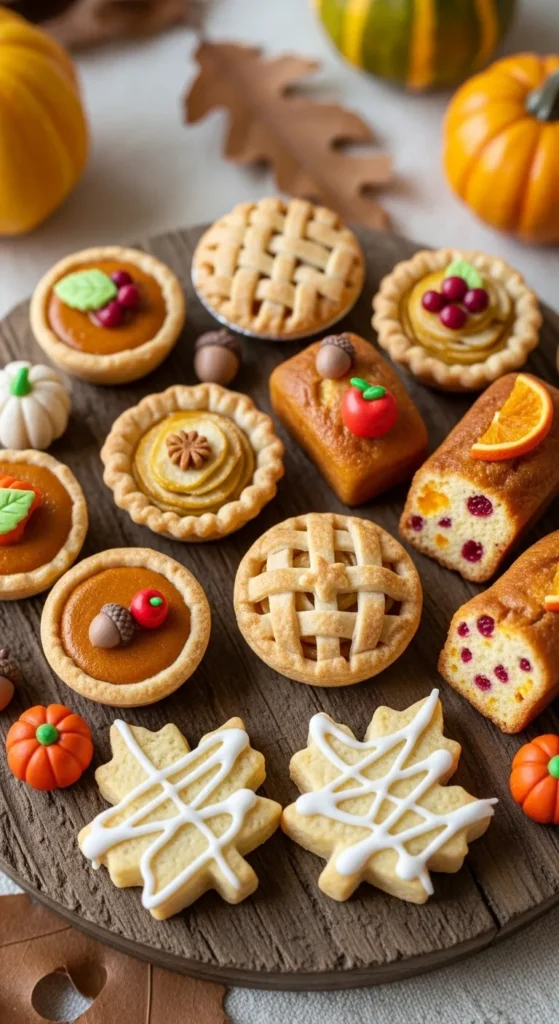 Tiny Harvest-Themed Bakes