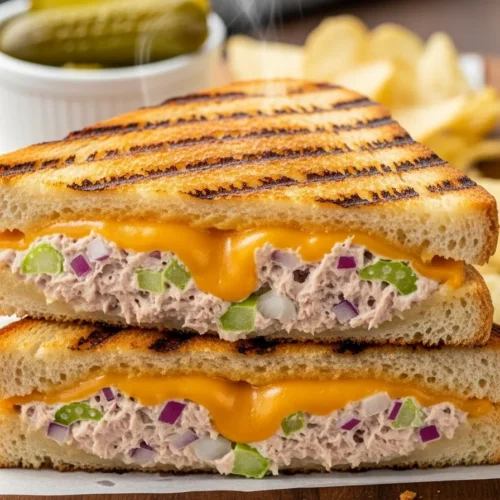 Tuna Melt Grilled Sandwiches