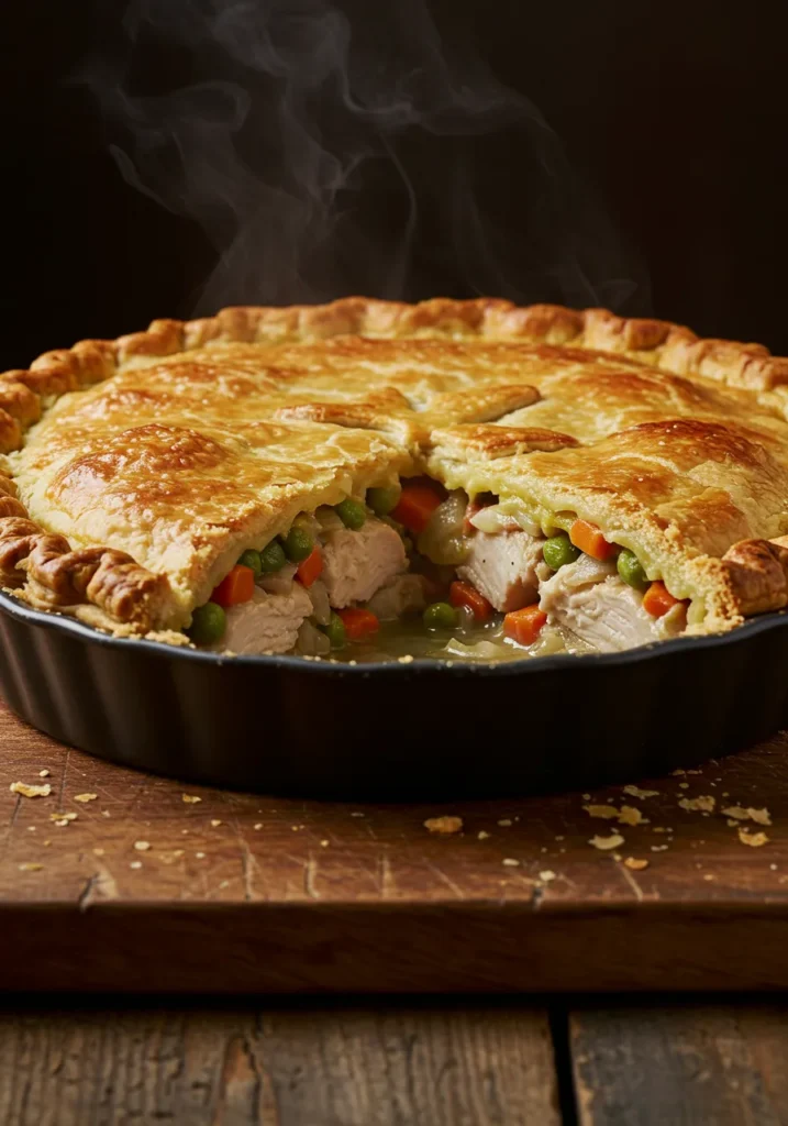 Turkey Pot Pie with a Creative Mashup Spin