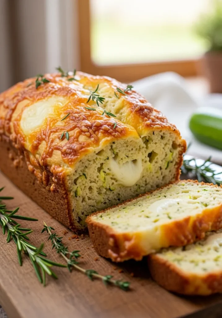 Zucchini Cheese Bread