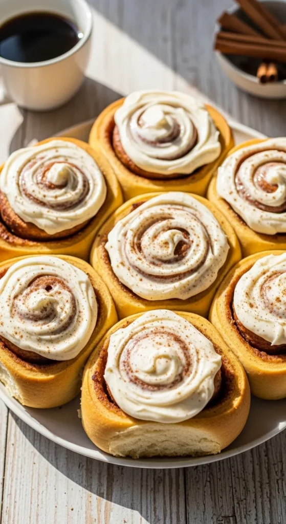 Sweet Potato Cinnamon Rolls