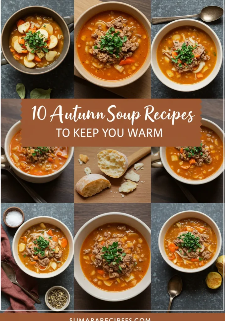 10 Autumn Soup Recipes to Keep You Warm
