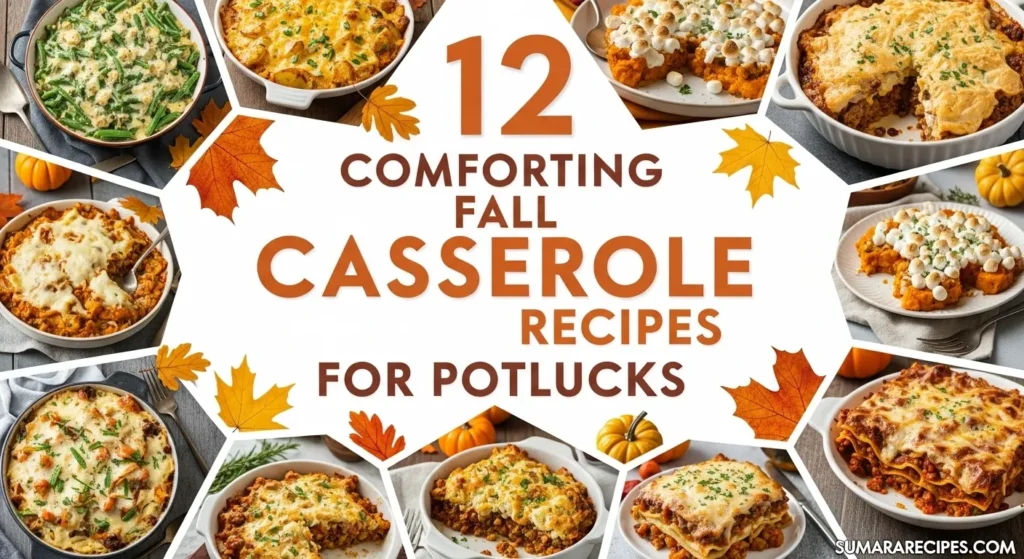 12 Comforting Fall Casserole Recipes for Potlucks
