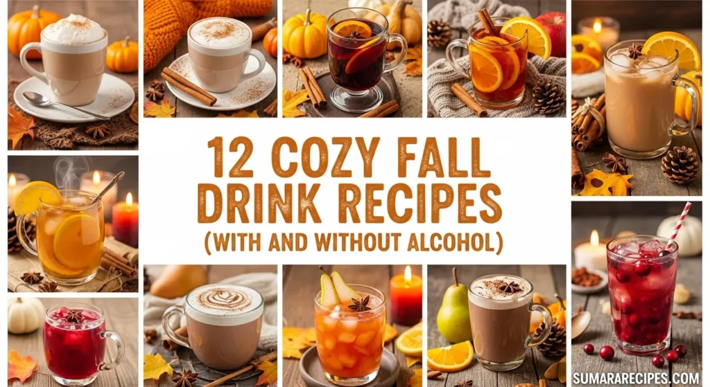 12 Cozy Fall Drink Recipes (With and Without Alcohol)