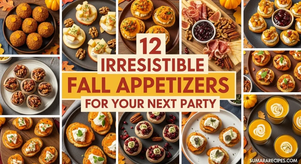 12 Irresistible Fall Appetizers for Your Next Party