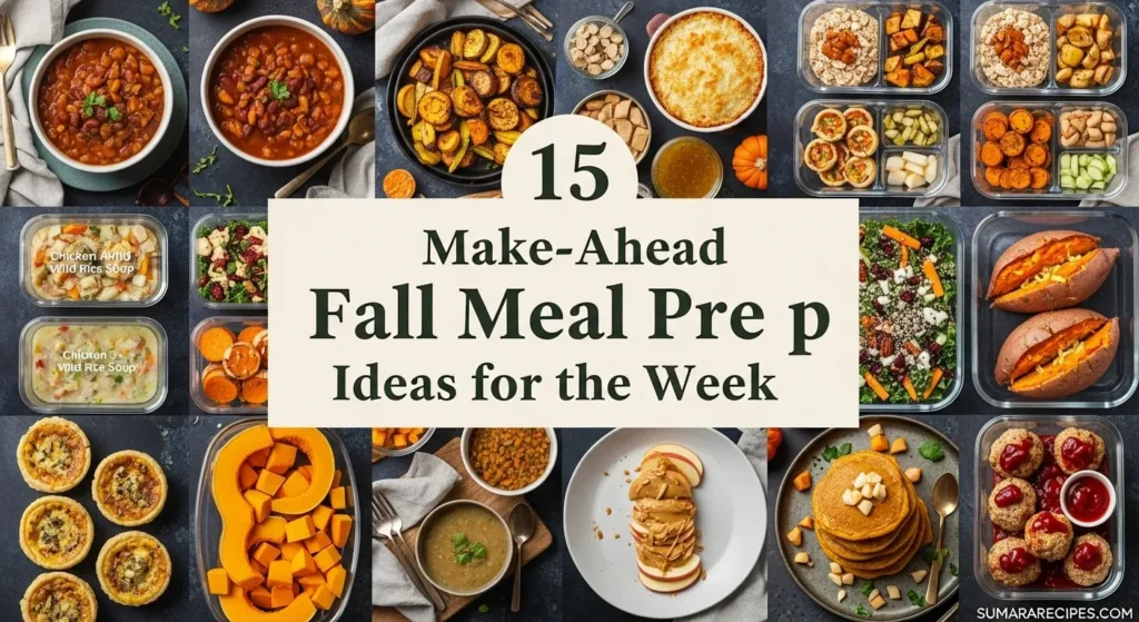 15 Make-Ahead Fall Meal Prep Ideas for the Week