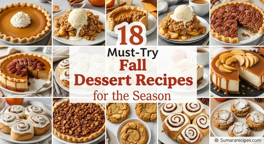18 Must-Try Fall Dessert Recipes for the Season