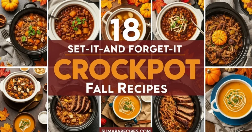 18 Set-It-and-Forget-It Crockpot Fall Recipes