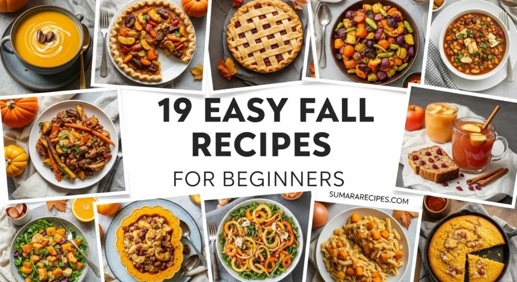 19 Easy Fall Recipes for Beginners