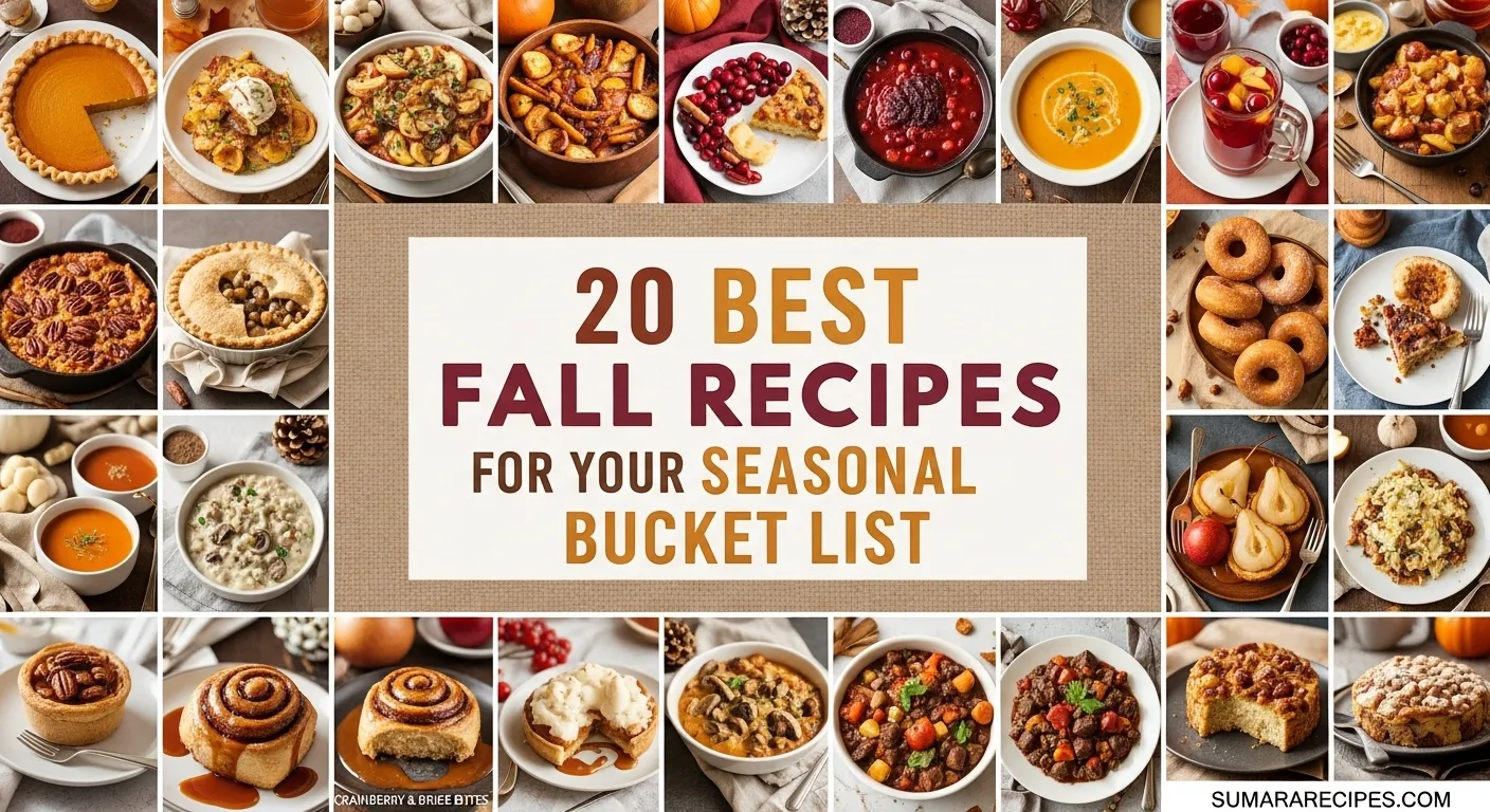 Fall Recipes Box 20 Best Fall Recipes for Your Seasonal Bucket List