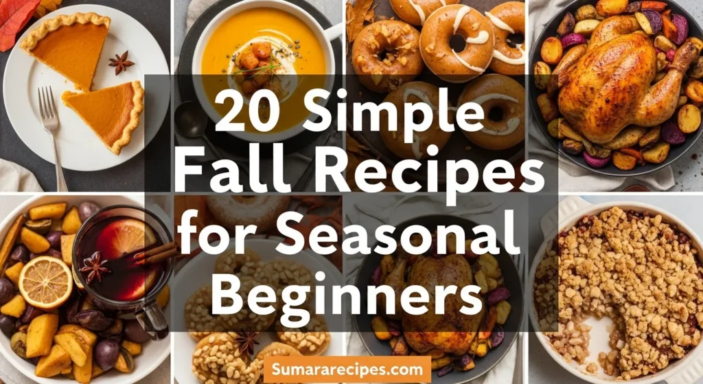 20 Simple Fall Recipes for Seasonal Beginners