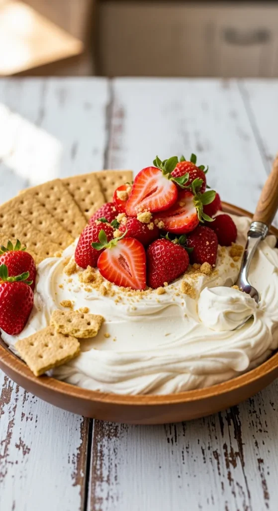 3-Ingredient Cheesecake Dip