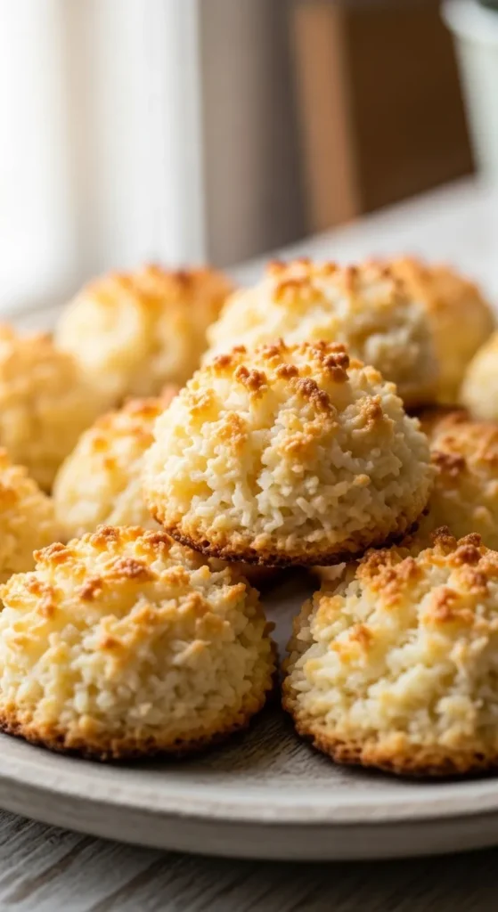 3-Ingredient Coconut Macaroons