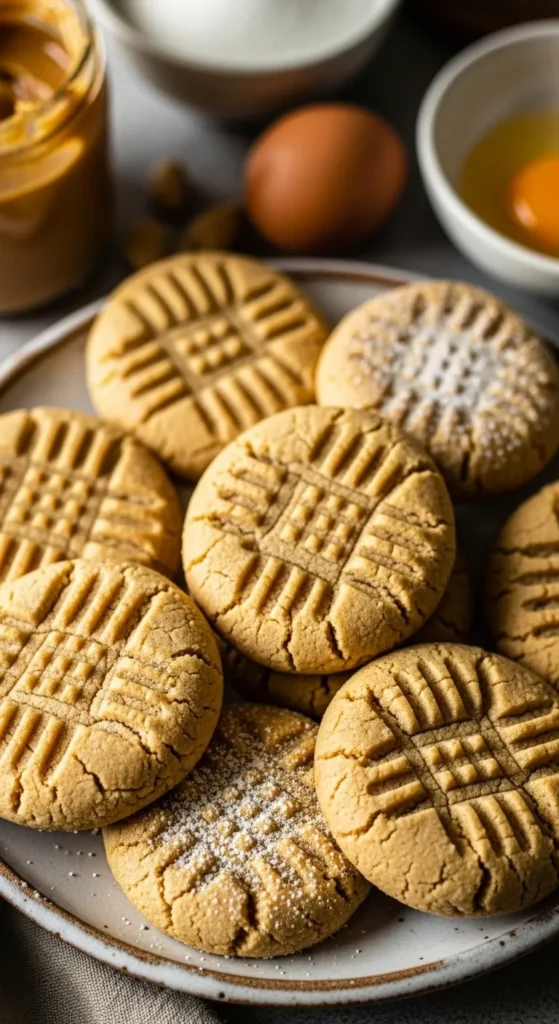 3-Ingredient Peanut Butter Cookies