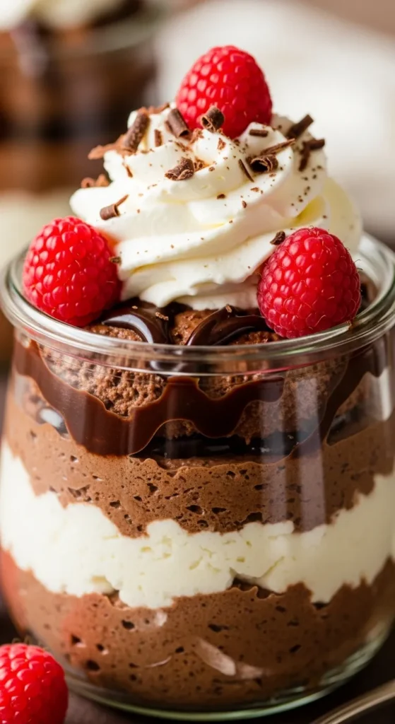 4-Ingredient Cottage Cheese Chocolate Mousse