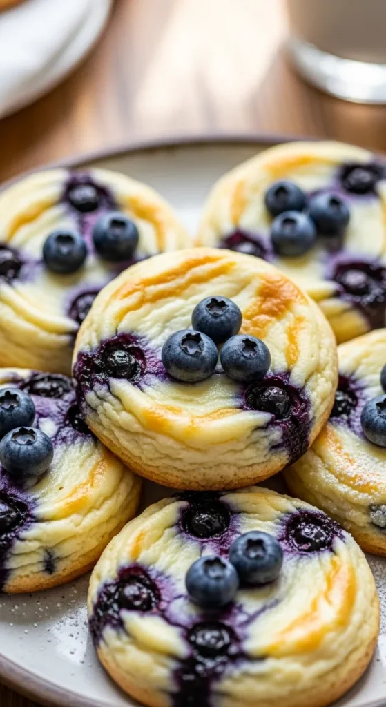 Blueberry Cheesecake Cookies