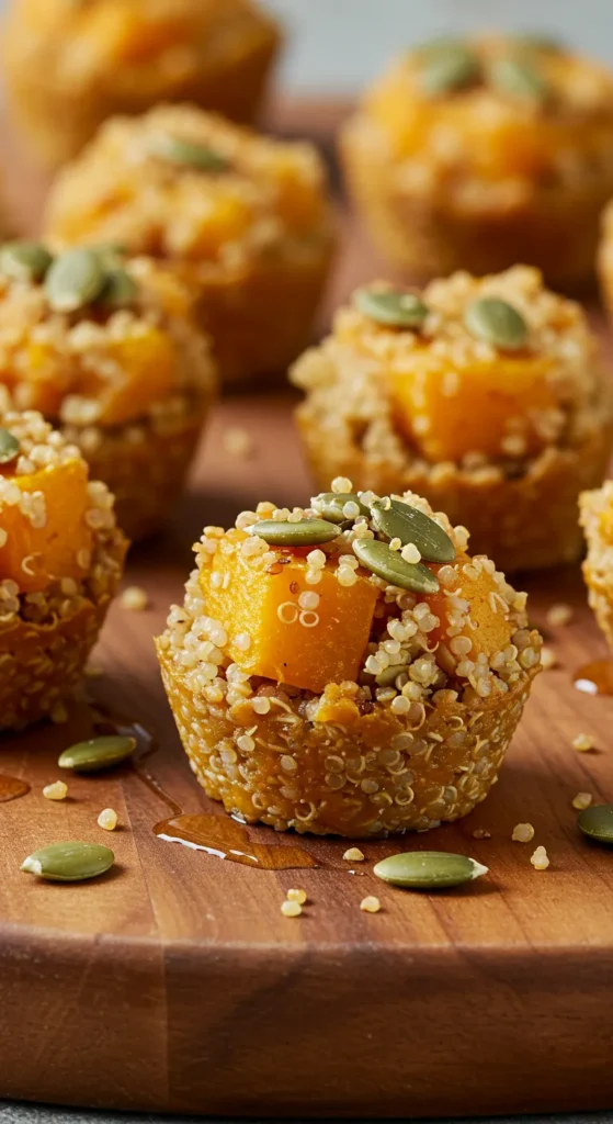 Acorn Squash Quinoa Bites