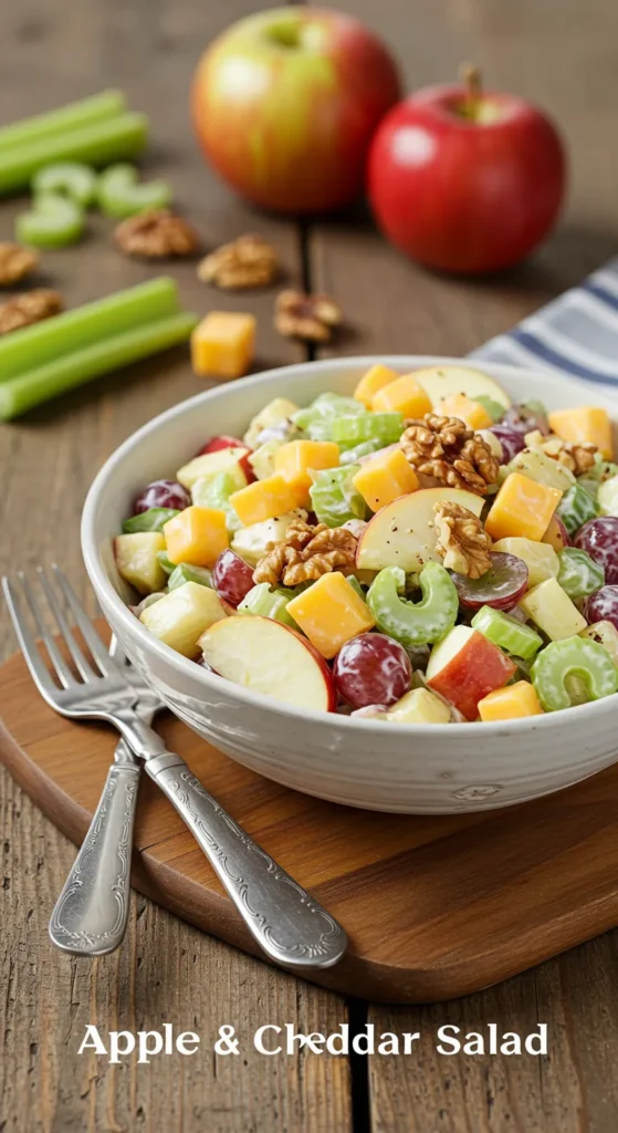 Apple & Cheddar Salad