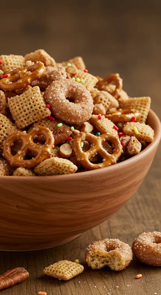 Apple Cider Donut Chex Mix