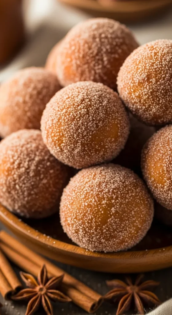 Apple Cider Donut Holes