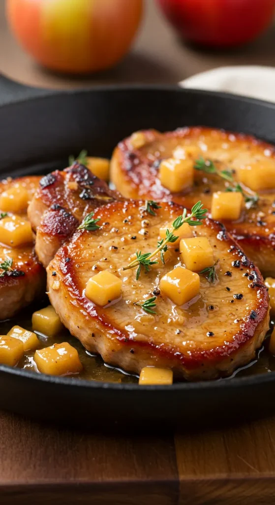 Apple Cider Pork Chops