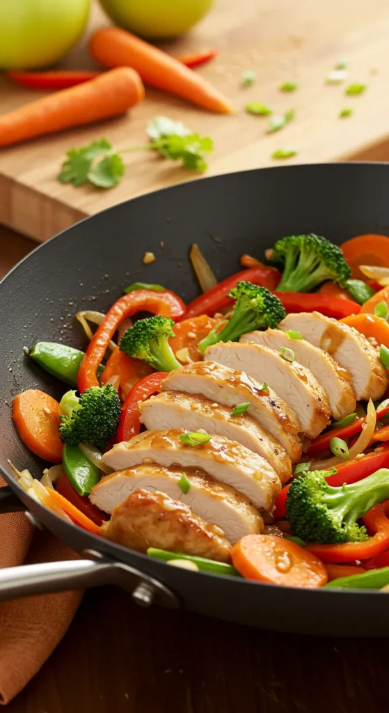 Apple Cider Turkey Stir-Fry