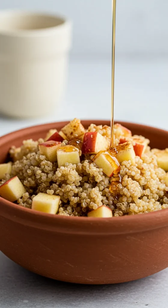 Apple Cinnamon Breakfast Quinoa