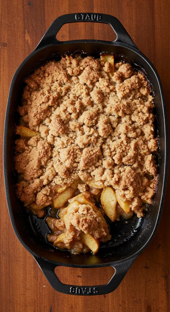 Apple Cinnamon Crumble