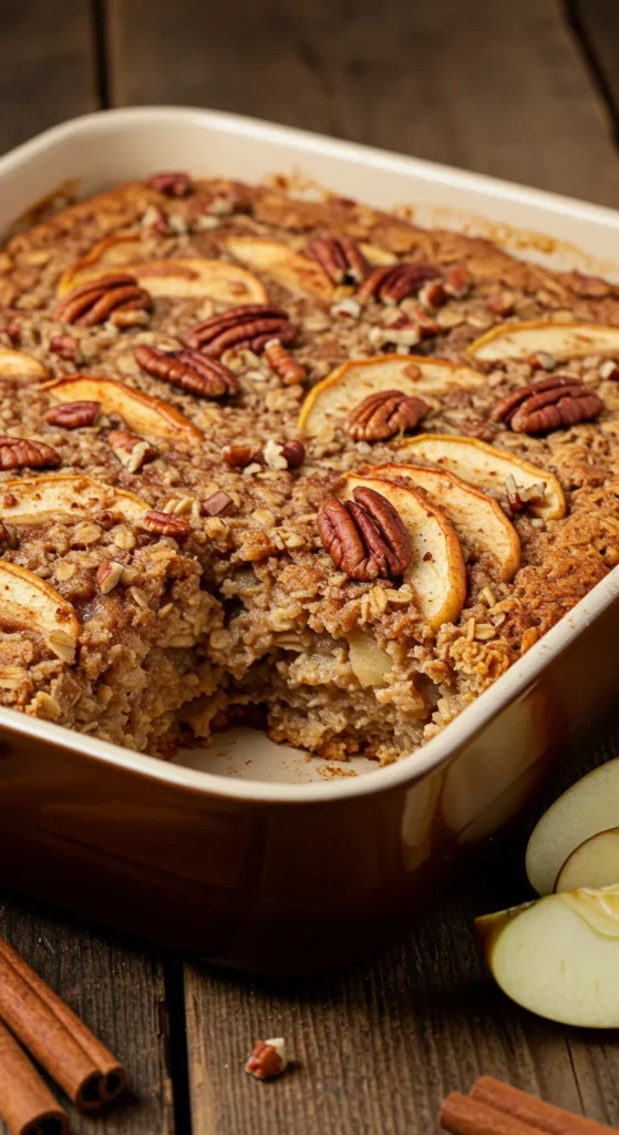 Apple Cinnamon Oatmeal Bake