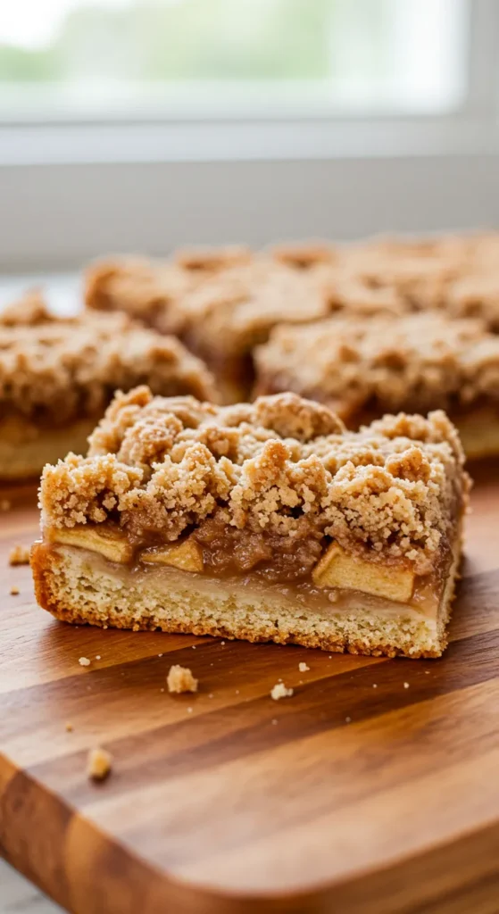 Apple Crisp Bars for Lazy Bakers