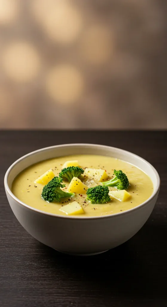 Autumn Broccoli Potato Soup