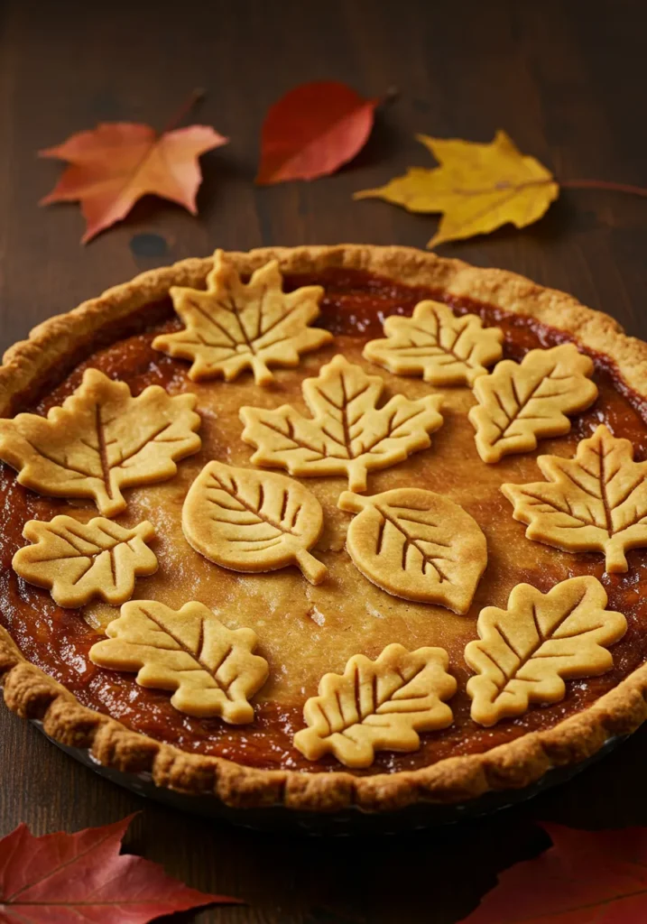 Autumn Leaf Cutout Crust