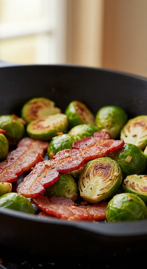 Bacon & Brussels Sprout Skillet