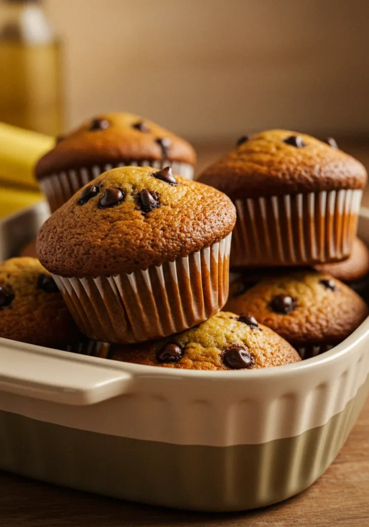 Banana Chocolate Chip Muffins Recipe