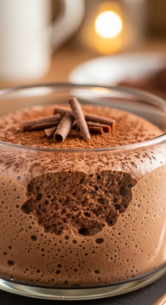 Best Ever 3-Ingredient Chocolate Mousse