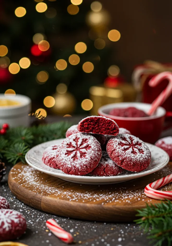 Best Red Velvet Cookies for Christmas Recipe