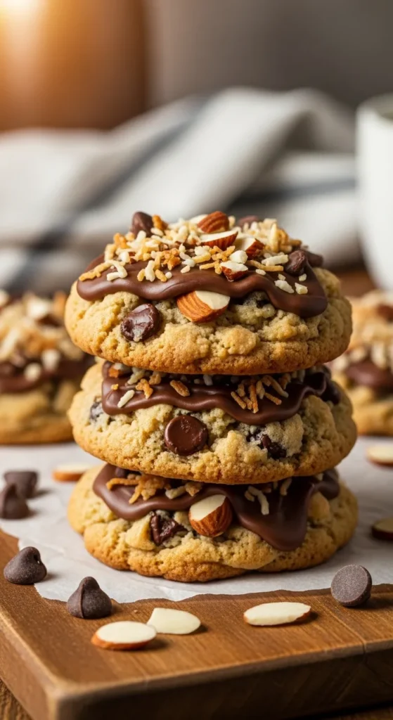 Blissful Almond Joy Cookies