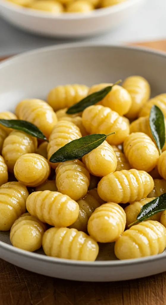 Brown Butter Sage Gnocchi