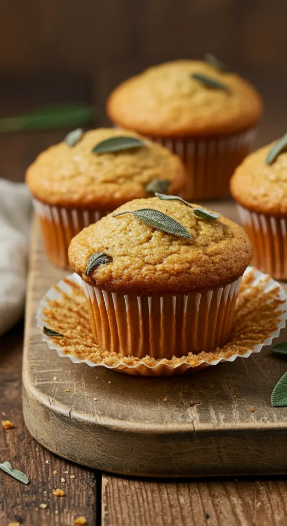 Brown Butter Sage Muffins