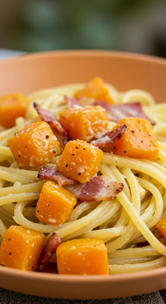 Butternut Squash Carbonara