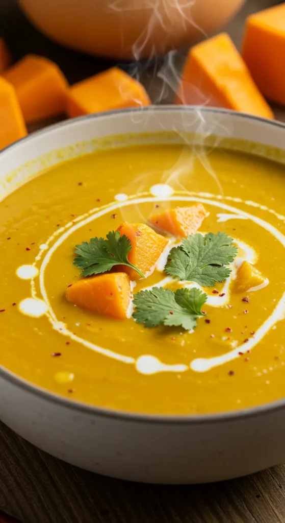 Butternut Squash Curry Soup