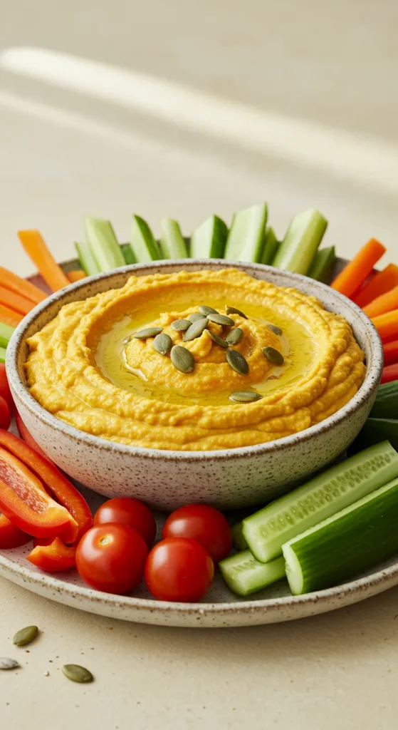 Butternut Squash Hummus Dip