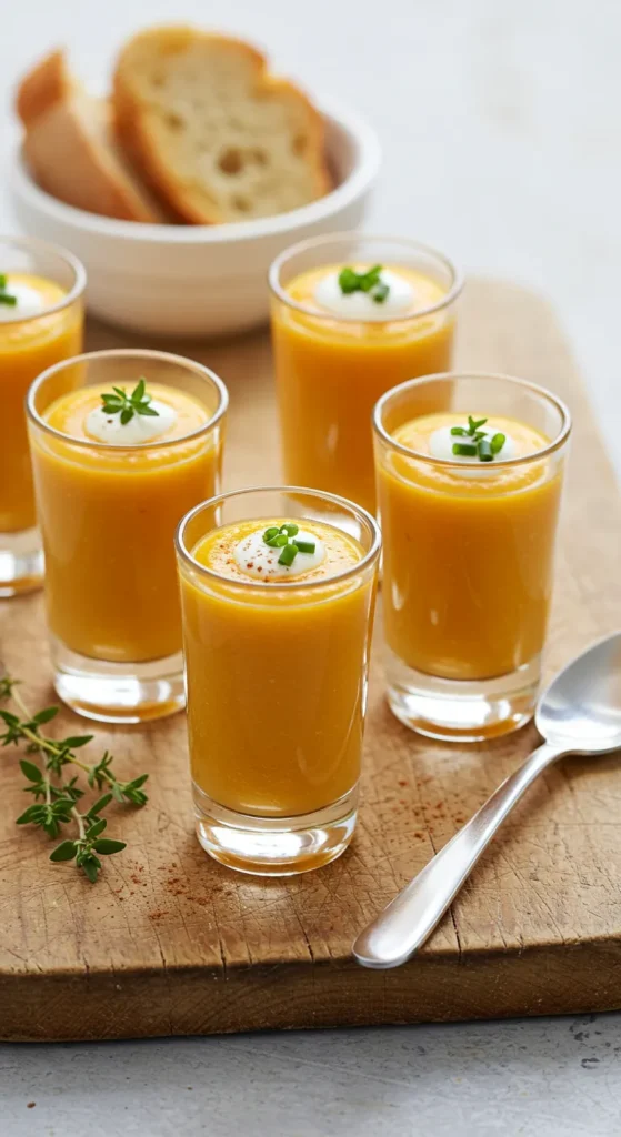 Butternut Squash Soup Shooters