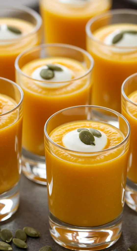 Butternut Squash Soup Shooters