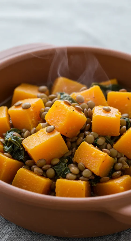 Butternut Squash and Lentil Stew